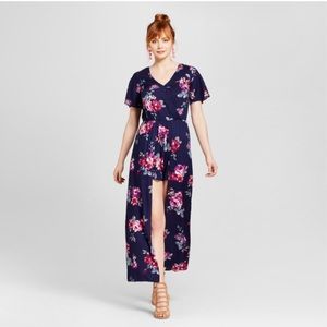 Floral Hi Low Romper!